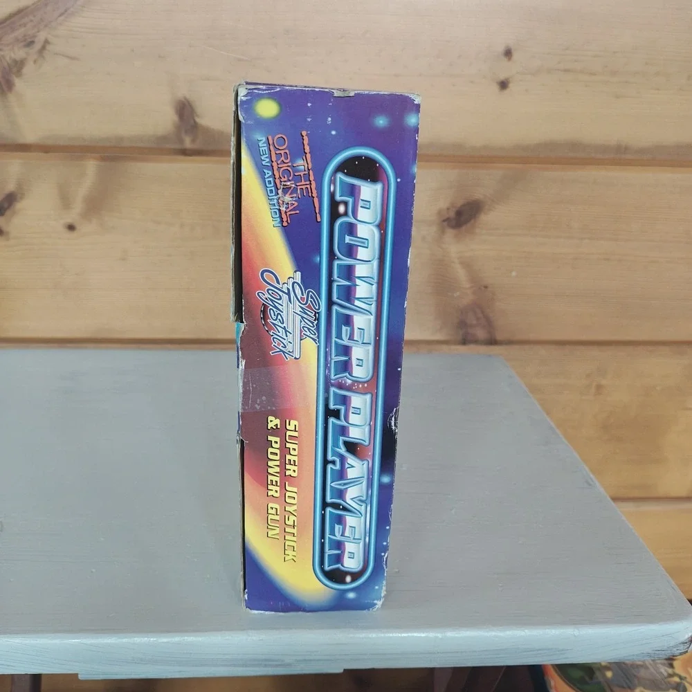 Power Player Super Joystick & Power Gun Game‎ Blue Vintage Original 1999 C5